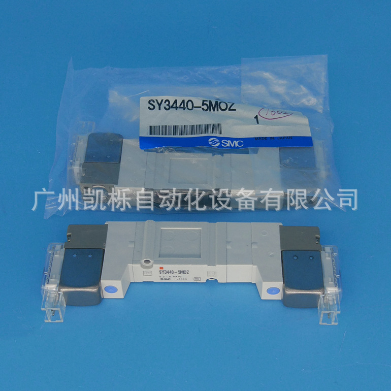 现货进口日本SMC电磁阀SY3440-5MOZ单体3位中泄式5通正品原装